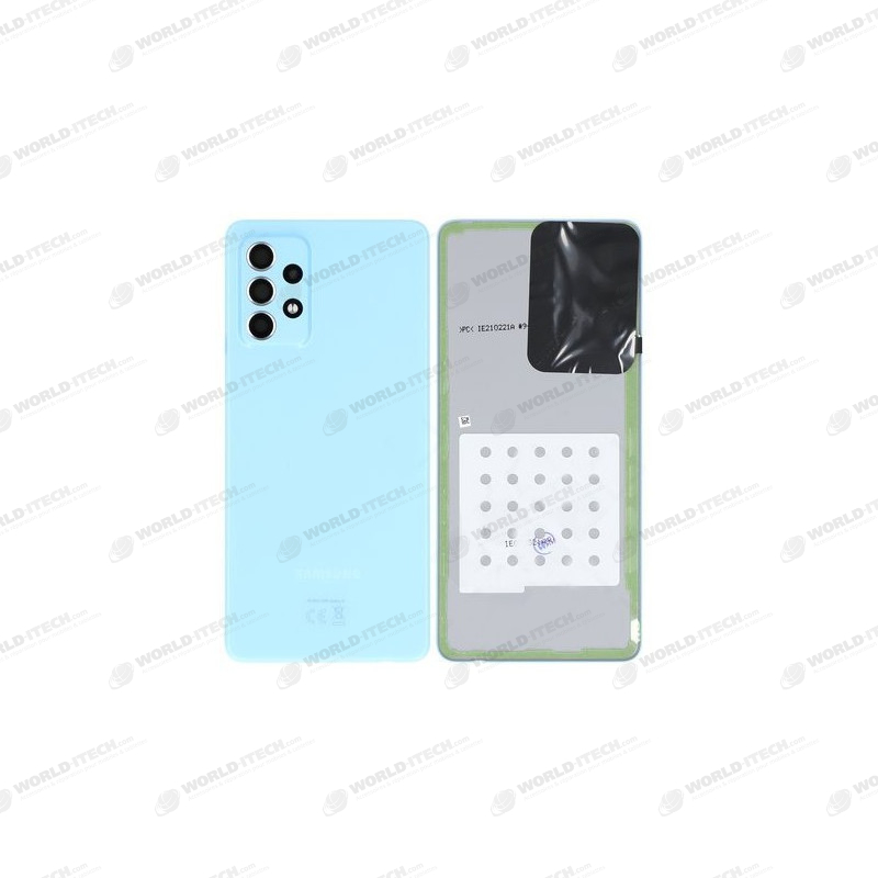 Vitre arrière bleu OFFICIELLE Samsung Galaxy A72 SM-A725F / A726B GH82-25448B