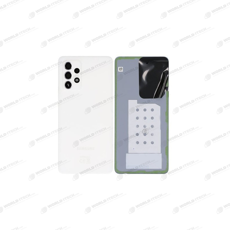 Vitre arrière blanc OFFICIELLE Samsung Galaxy A52 SM-A525F / A526B GH82-25427D