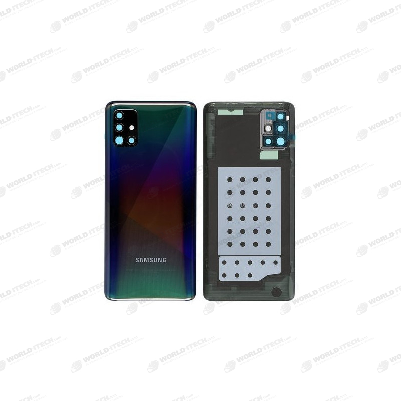 Vitre arrière noir OFFICIELLE Samsung Galaxy A51 SM-A515F GH82-21653B