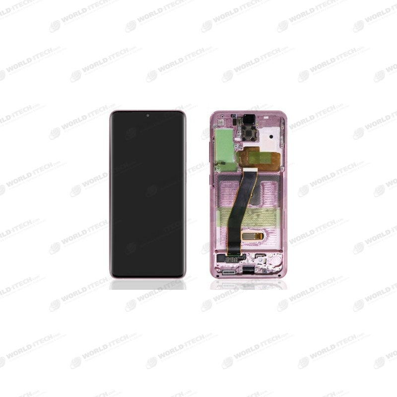 Ecran AMOLED ORIGINE Samsung violet edition BTS S20+ SM-G985F GH82-22134K / GH82-22145K