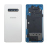 Vitre arrière Blanc céramique OFFICELLE Samsung Galaxy S10 plus SM-G975F GH82-18406F