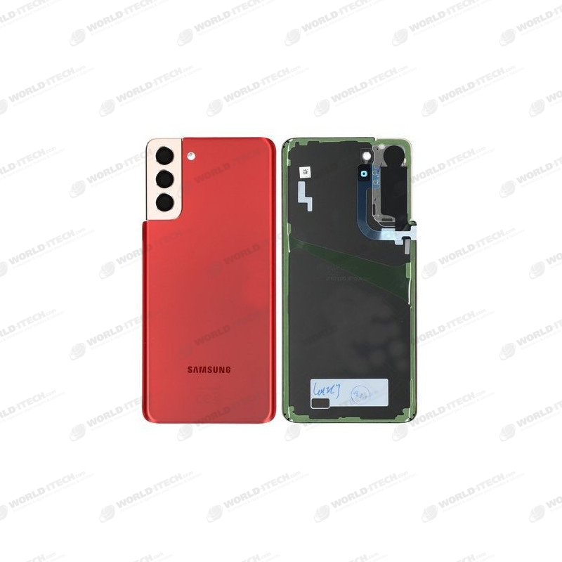 Vitre arrière rouge Phantom red COMPATIBLE Samsung Galaxy S20 Plus G996