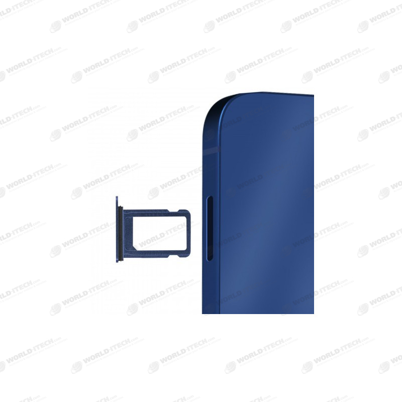 Tiroir Support Carte SIM couleur Bleu iPhone 12