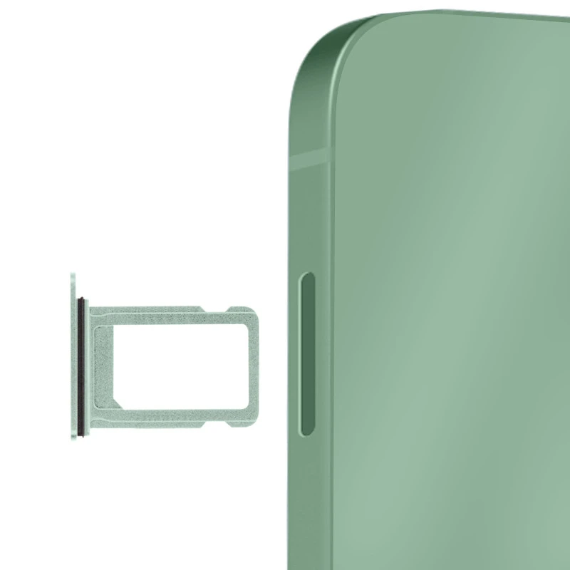 Tiroir Support Carte SIM couleur Vert iPhone 12 Mini