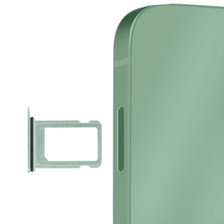 Tiroir Support Carte SIM couleur Vert iPhone 12 Mini