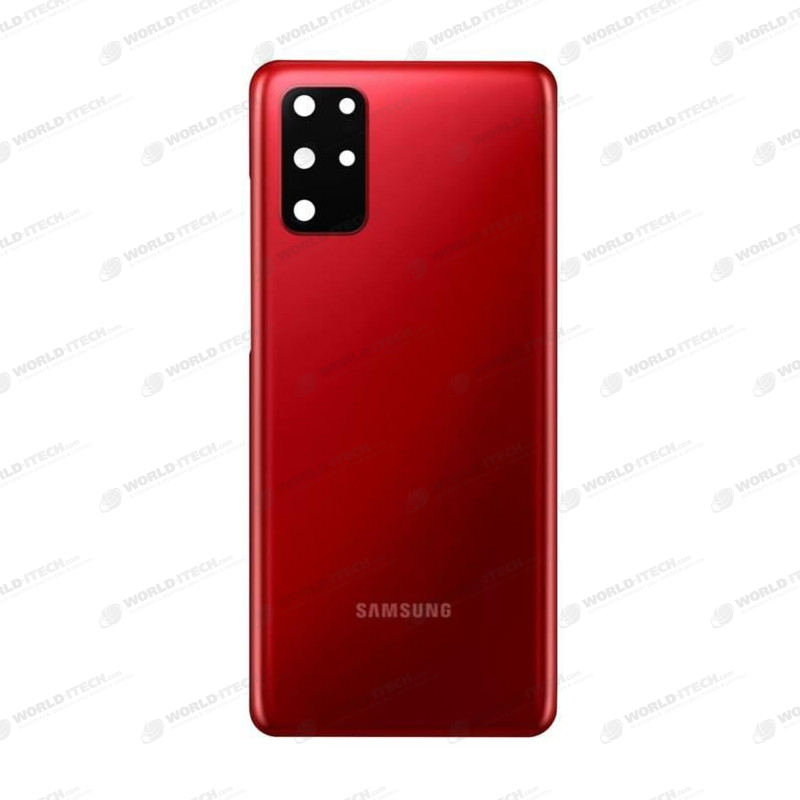 Vitre arrière Rouge COMPATIBLE Samsung Galaxy S20 Plus G985 / G986