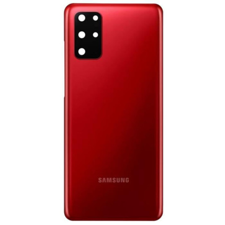 Vitre arrière Rouge COMPATIBLE Samsung Galaxy S20 Plus G985 / G986
