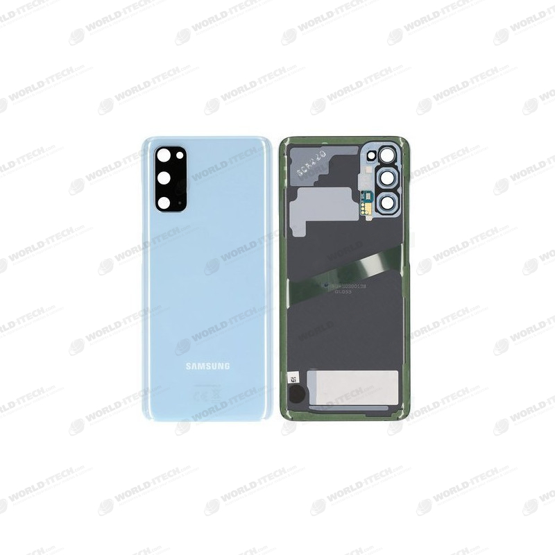 Vitre arrière Bleu COMPATIBLE Samsung Galaxy S20 G980 / G981