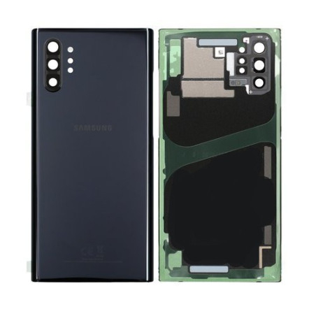 Vitre arrière Noir COMPATIBLE Samsung Note 10+ SM-N975F