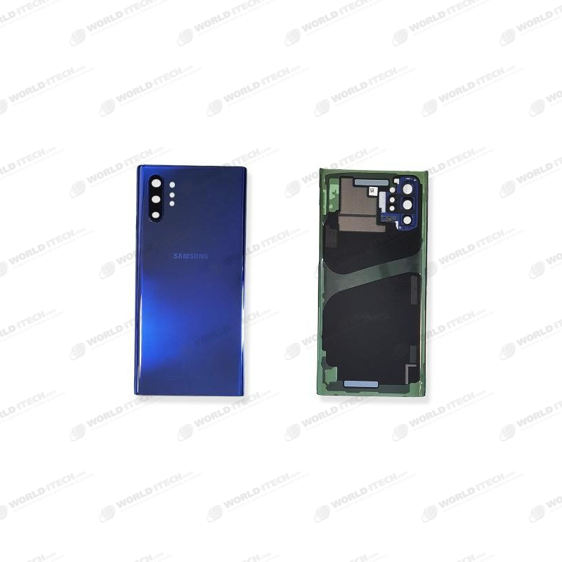 Vitre arrière bleu COMPATIBLE Samsung Note 10+ SM-N975F