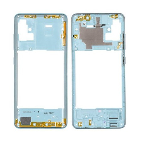Chassis intermédiaire bleu OFFICIEL Samsung A51 SM-A515F GH98-45033C