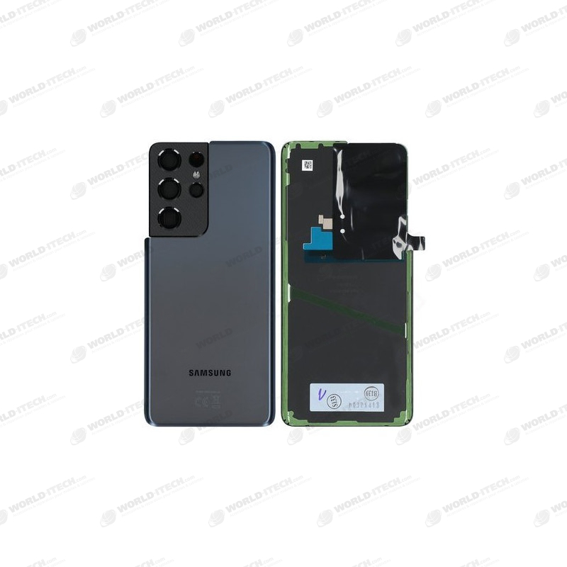 Vitre arrière phantom navy bleun OFFICIELLE Samsung Galaxy S21 Ultra 5G GH82-24499D