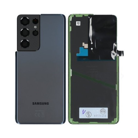 Vitre arrière phantom navy bleun OFFICIELLE Samsung Galaxy S21 Ultra 5G GH82-24499D