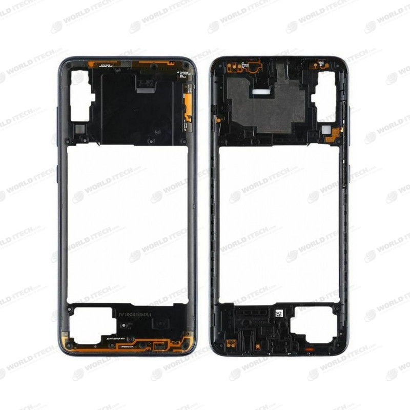 Chassis intermédiaire noir OFFICIEL Samsung A70 SM-A705F 