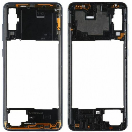 Chassis intermédiaire noir OFFICIEL Samsung A70 SM-A705F 