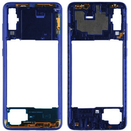 Chassis intermédiaire bleu OFFICIEL Samsung A70 SM-A705F 