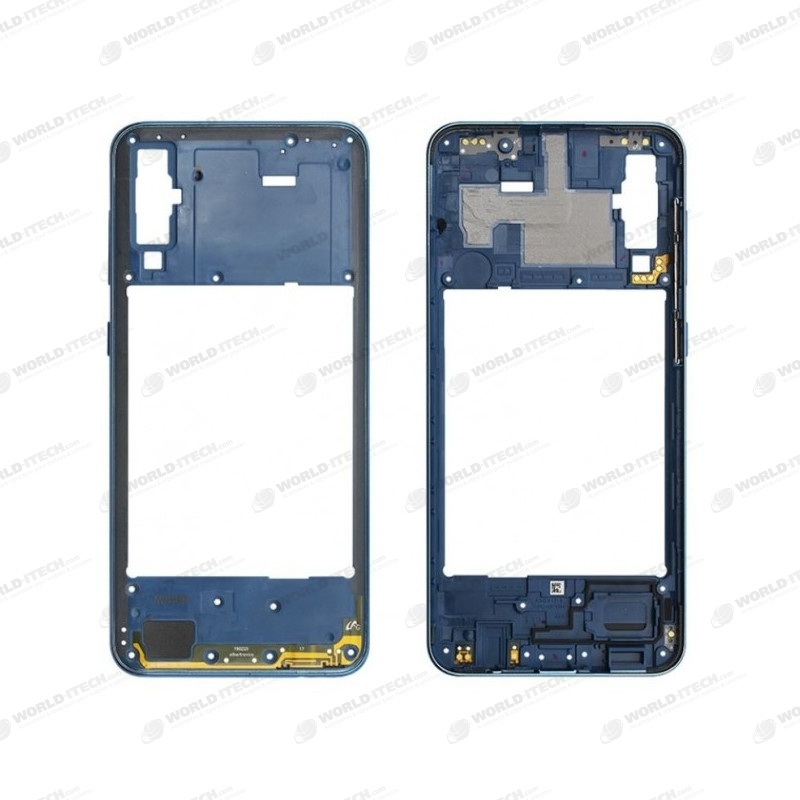 Chassis intermédiaire bleu OFFICIEL Samsung A50 SM-A505F 