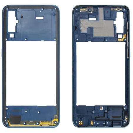 Chassis intermédiaire bleu OFFICIEL Samsung A50 SM-A505F 