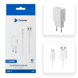 Achat Chargere (5W) + USB-CCablee... en ligne
