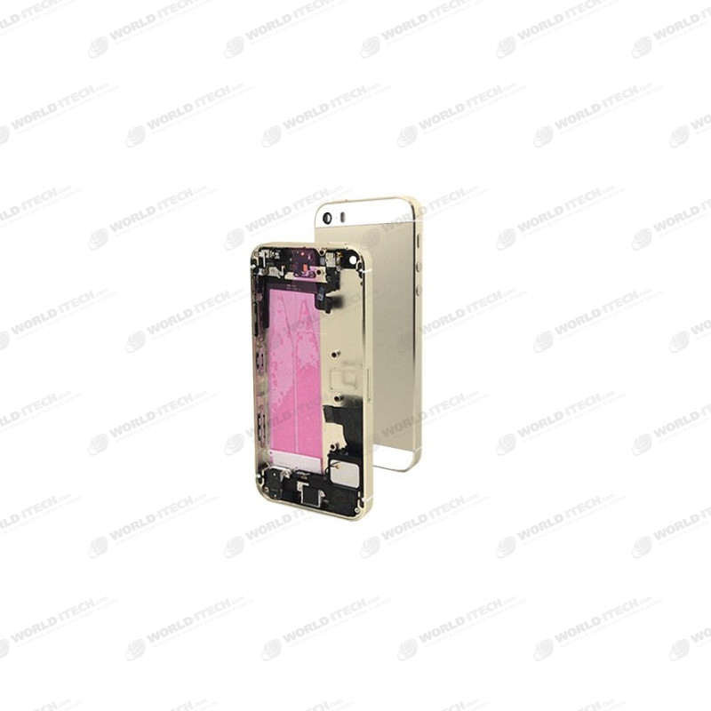 Chassis Prémonté Or iPhone 5S