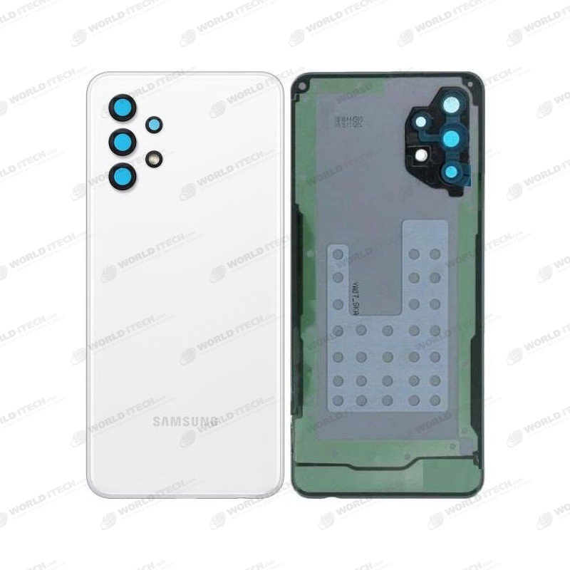 Vitre arrière blanche OFFICIELLE Samsung Galaxy Galaxy A32 5G SM-A326B GH82-25080B