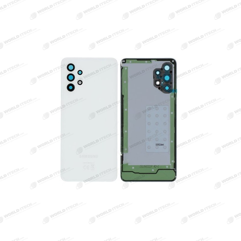Vitre arrière blanche OFFICIELLE Samsung Galaxy Galaxy A32 4G SM-A325F GH82-25545B