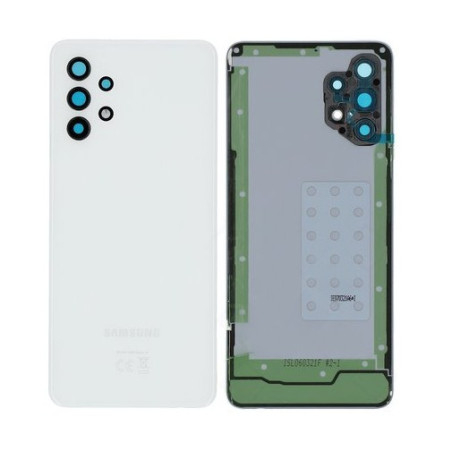 Vitre arrière blanche OFFICIELLE Samsung Galaxy Galaxy A32 4G SM-A325F GH82-25545B