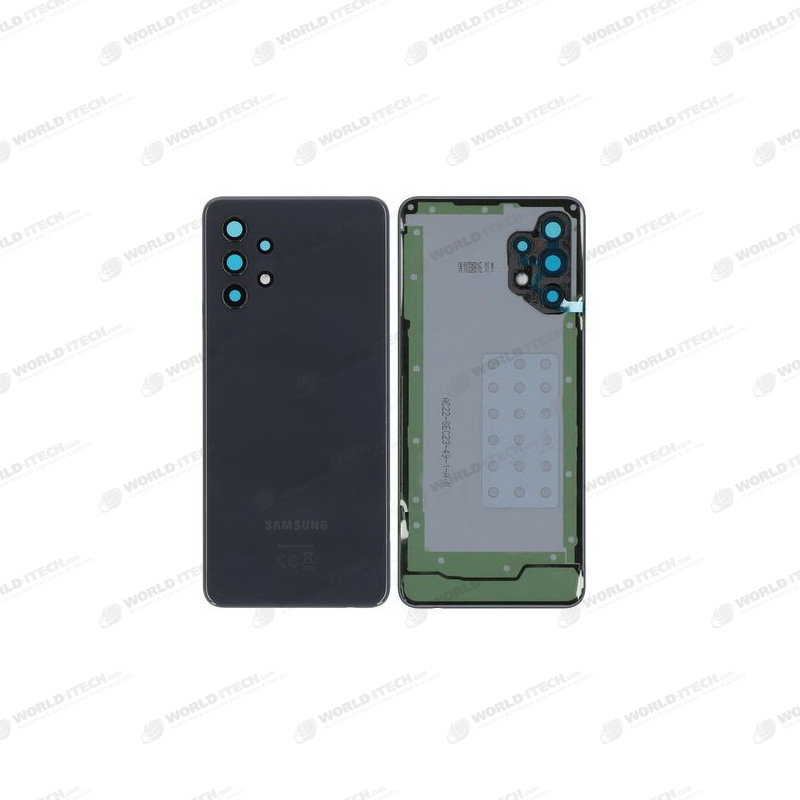 Vitre arrière noir OFFICIELLE Samsung Galaxy Galaxy A32 4G SM-A325F GH82-25545A