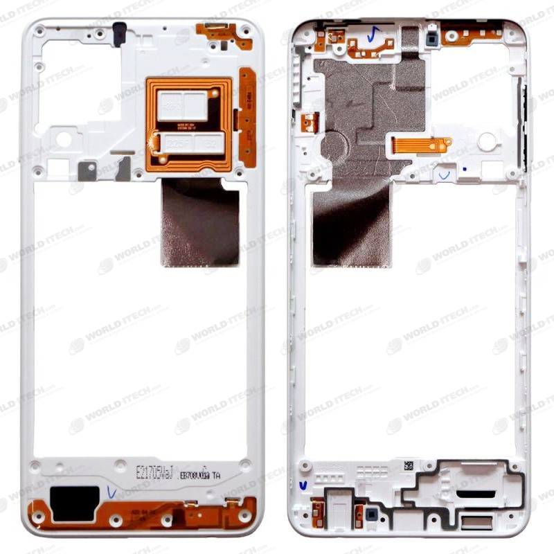 Chassis intermédiaire blanc OFFICIEL Samsung A22 4G SM-A225F GH98-46652B