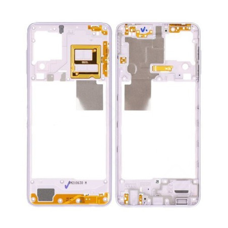 Chassis intermédiaire violet OFFICIEL Samsung A22 4G SM-A225F GH98-46652C