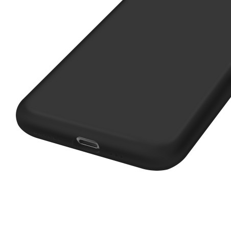 Coque noire silicone souple Samsung