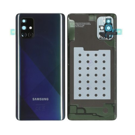 Vitre arrière Noir COMPATIBLE Samsung Galaxy A71 SM-A715F