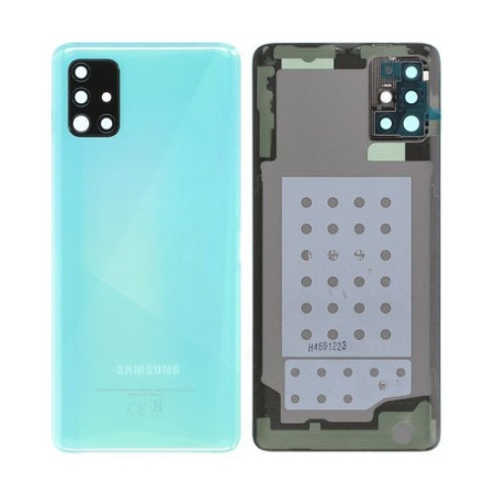 Vitre arrière bleu COMPATIBLE Samsung Galaxy A51 SM-A515F