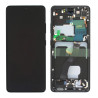 Ecran super AMOLED ORIGINE Samsung Noir S21 ULTRA SM-G998F / SM-G998B - Kit Outils service pack officiel GH82-24925A