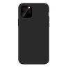 Coque noire silicone souple Samsung S21 Ultra
