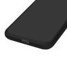 Coque noire silicone souple Samsung S21 Ultra