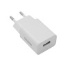 Chargeur adaptateur secteur USB 5W Blanc