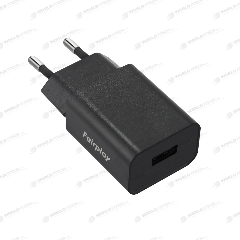 Chargeur adaptateur secteur USB 5W Noir