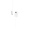 Cable USB-C Blanc 1m