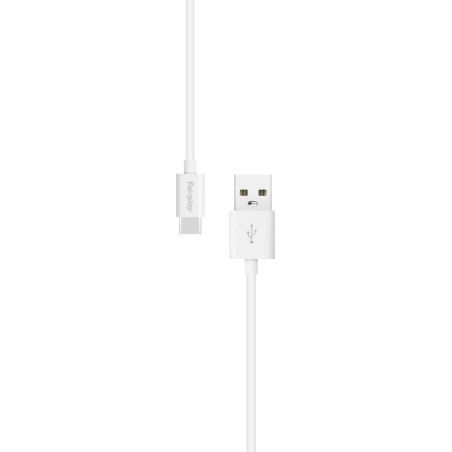 Cable USB-C Blanc 1m