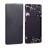 Ecran sur chassis Noir OFFICIEL Samsung A71 SM-A715F - Kit Outils OFFERT GH82-22152A