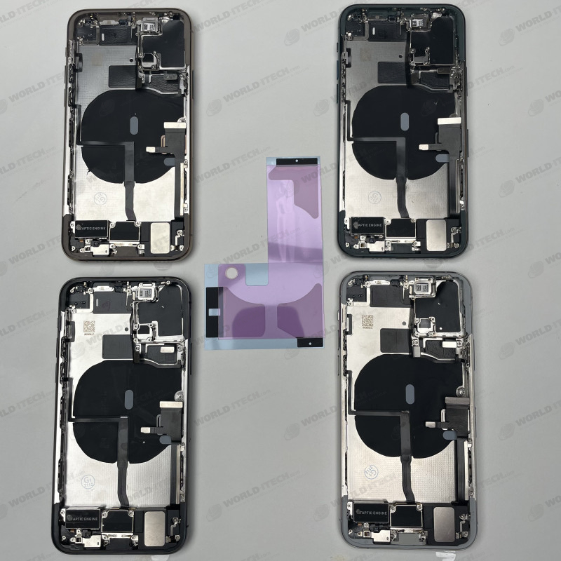 Chassis vitre arrière complet prémonté iPhone 11 pro max - KIT OUTILS OFFERTS