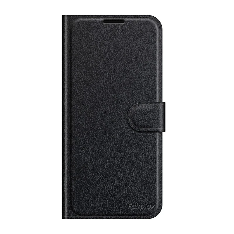 Coque housse refermable noir iPhone X / XS