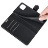 Coque housse refermable noir iPhone X / XS