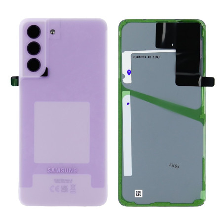 Vitre arrière Violet Lavande OFFICIELLE Samsung Galaxy S21 FE 5G SM-G990B GH82-26156D