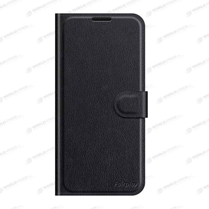 Coque housse refermable noir iPhone 7 / 8 / SE2