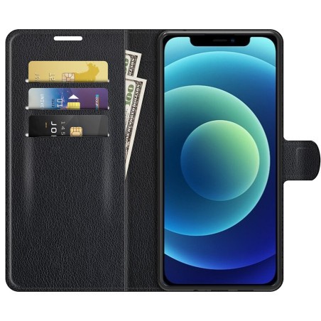 Coque housse refermable noir Samsung A52 4G / 5G