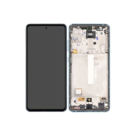 Ecran Bleu + Batterie OFFICIEL Samsung A52 4G / 5G GH82-25229B / GH82-25230B
