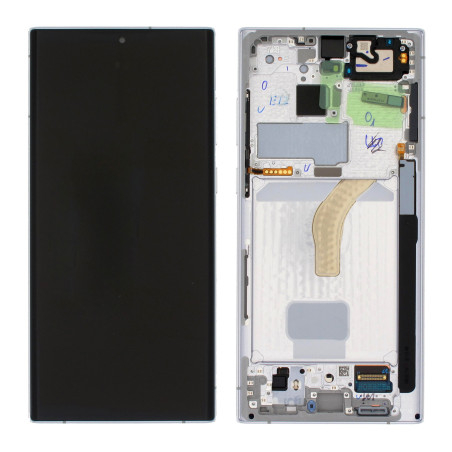 Ecran super AMOLED ORIGINE Samsung blanc S22 ULTRA SM-S908B GH82-27488C