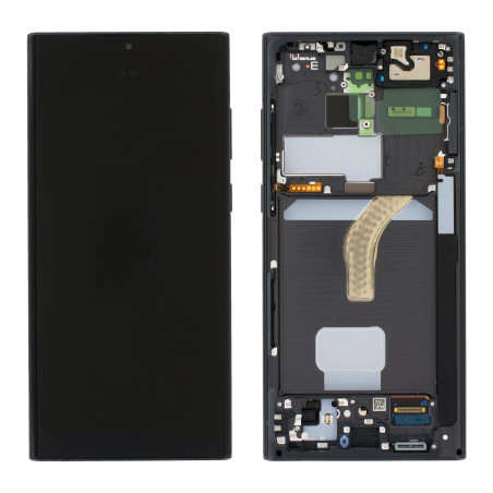 Ecran super AMOLED ORIGINE Samsung noir S22 ULTRA SM-S908B GH82-27488A